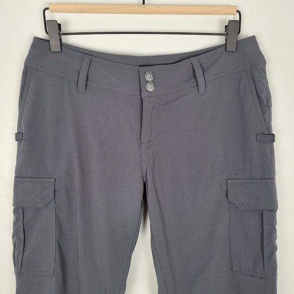 Prana Sage Jogger Ripstop Cargo Pants Stretch Gray Size 2 NWT - Picture 4 of 14